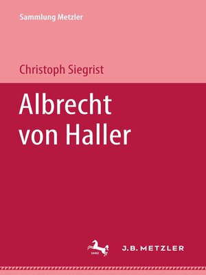 cover image of Albrecht von Haller